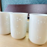 画像9: 波佐見焼　白山陶器　ほたる星華 フリーカップ　湯飲み5個組　湯呑みセット　森正洋 (9)