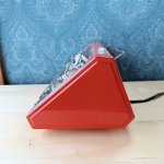 画像5: おにぎり型　サンヨー　電気ストーブ　SANYO R-454 オレンジ系　現状 (5)