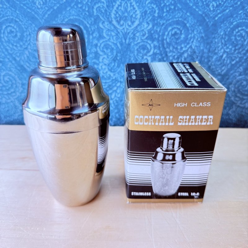 画像1: HIGH CLASS COCKTALL SHAKER ステンレス製カクテルシェイカー (1)
