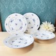 ノリタケ Noritake クラフトーン 丸皿 グラタン皿 小花柄 食器セット