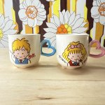 画像2: カワゆいィ〜わたし　イカしてるゥーおれ　ファンシーマグカップペアセット (2)