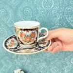 画像5: 有田焼　伊万里　弥左エ門窯　カップ＆ソーサー　錦　 (5)