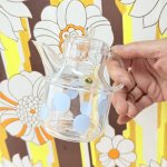画像5: ワールド印　水玉の箸立てと醤油差しのセット　ブルードット (5)