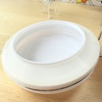 画像8: 陶器かと思ったらプラスチックのなんちゃってキャニスター2個セット　保存容器　フルーツ (8)