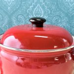 画像3: HONEY　WARE　ハニーウエア　真っ赤なホーロー両手鍋　20cm (3)