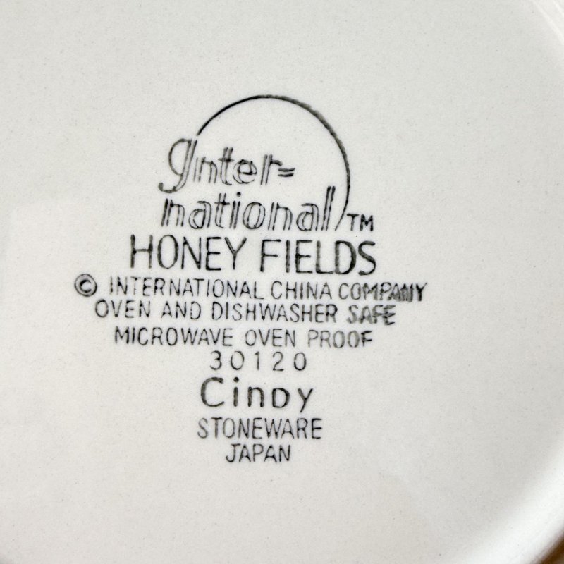 画像5: international　honeyfield　Cindy　インターナショナルハニーフィールド　カントリー調花柄プレート皿　2枚セット　3枚セット　各種 (5)