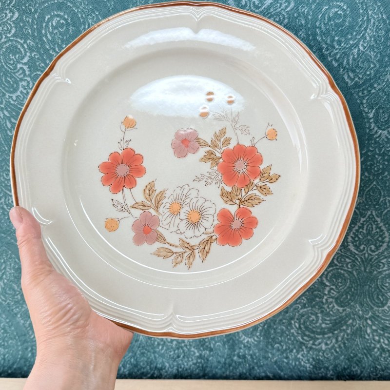 画像6: international　honeyfield　Cindy　インターナショナルハニーフィールド　カントリー調花柄プレート皿　2枚セット　3枚セット　各種 (6)