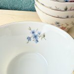 画像3: Clean 花柄食器セット　小鉢6個　角皿6枚　醤油差し付き (3)