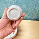 画像7: お花柄の花瓶と灰皿のセット　 (7)