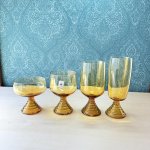 画像2: SOGA GLASS　曽我ガラス　chum　アイスクリームカップ　コブレット　足付きグラス　各種　アンバーグラス　かぶと虫　 (2)
