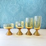 画像3: SOGA GLASS　曽我ガラス　chum　アイスクリームカップ　コブレット　足付きグラス　各種　アンバーグラス　かぶと虫　 (3)
