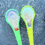 画像6: 王冠印　クラウンマドラー３本セットとおまけのストロー入り　孔雀　タツノオトシゴ　熱帯魚 (6)