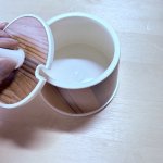 画像6: 純喫茶　TAIKI　モダンシュガーポット　木目　ミッドセンチュリー　 (6)