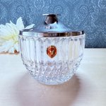 画像3: 純喫茶　Ｍ－ＴＡＫＡエムタカクリスタルガラスシュガーポット　業務用　 (3)