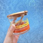 画像4: プラッシーノベルティ　シュガーポット　カラーライン　天然木　 (4)