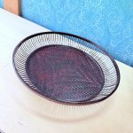 画像3: 久留米籃胎漆器　丸盆　漆　透かし　 (3)