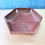画像2: 久留米籃胎漆器　六角菓子入れ (2)