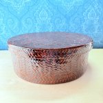 画像1: 久留米籃胎漆器　籃胎茶櫃 (1)
