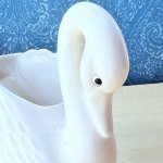 画像3: La　Donna　白鳥　スワン　陶器製置物　小物入れ　 (3)