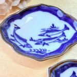 画像3: 有田焼　豆皿　鮎　川魚　2組　 (3)