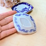画像4: 有田焼　豆皿　鮎　川魚　2組　 (4)