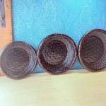 画像4: 久留米籃胎漆器　菓子器　亀甲深鉢　各サイズ (4)