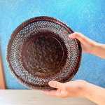 画像9: 久留米籃胎漆器　菓子器　亀甲深鉢　各サイズ (9)