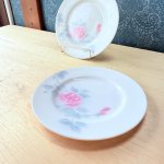 画像5: vintage　fukagawa　深川製磁　インペリアルローズ15.5cmプレート皿　2枚セット　オールド深川ビンテージ (5)