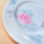 画像6: vintage　fukagawa　深川製磁　インペリアルローズ15.5cmプレート皿　2枚セット　オールド深川ビンテージ (6)