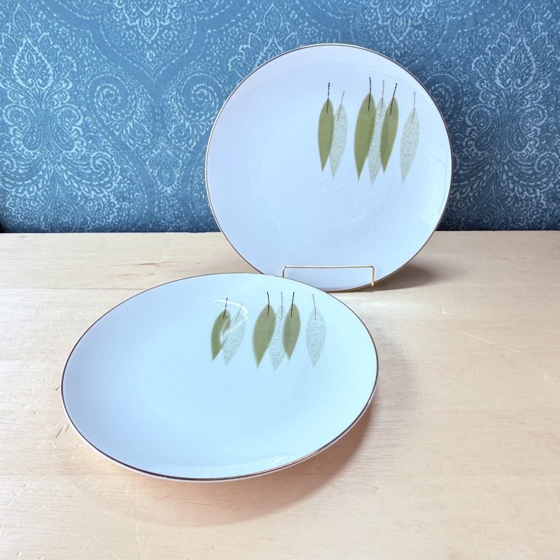 画像1: NORITAKE　ノリタケ　若杉　WAKASUGI　21cmプレート皿　2枚　3枚　各種 (1)