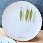 画像2: NORITAKE　ノリタケ　若杉　WAKASUGI　21cmプレート皿　2枚　3枚　各種 (2)