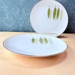 画像5: NORITAKE　ノリタケ　若杉　WAKASUGI　21cmプレート皿　2枚　3枚　各種 (5)