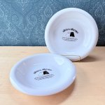 画像1: silvia＆silvester ホワイト＆ブラック　猫　カレー皿　2枚　3枚 (1)