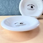 画像2: silvia＆silvester ホワイト＆ブラック　猫　カレー皿　2枚　3枚 (2)