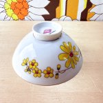 画像2: MIURA　CHINA　黄色いお花の茶碗　日本製 (2)
