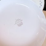 画像6: コレール　CORELLE　瓶　一輪挿し　17cmプレート皿　2枚セット　vintage (6)