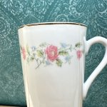 画像2: SEIEI陶器　レトロなマグカップ　花柄　形違い　各種　 (2)
