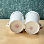 画像6: SEIEI陶器　レトロなマグカップ　花柄　形違い　各種　 (6)