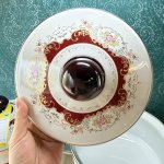 画像11: 富士ホーローハニーウェア　ゴージャスな花柄ホーロー両手鍋　19cm　21cm　各種 (11)