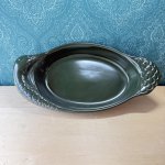 画像2: wald made in italy　オーバルプレート　鳥　green　イタリア食器 (2)