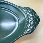 画像4: wald made in italy　オーバルプレート　鳥　green　イタリア食器 (4)