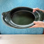 画像7: wald made in italy　オーバルプレート　鳥　green　イタリア食器 (7)