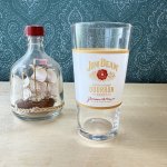 画像1: JIM　BEAM　BOURBON　ジンビーム　ノベルティグラス (1)