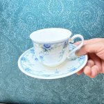 画像4: NORITAKEノリタケ　ブルーフルール　カップ＆ソーサー　花柄　1客 (4)