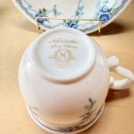 画像7: NORITAKEノリタケ　ブルーフルール　カップ＆ソーサー　花柄　1客 (7)