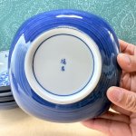 画像7: 平安橘吉　たち吉　色絵　煮物鉢　5客揃　花　TACHIKICHI　和食器 (7)