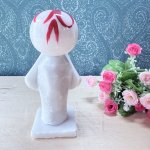 画像4: お土産こけし　大理石コケシ　湯本温泉　女の子 (4)