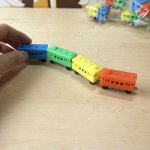 画像8: ★グリコのオマケのようなおもちゃの電車　連結できます！2個組　アソート (8)