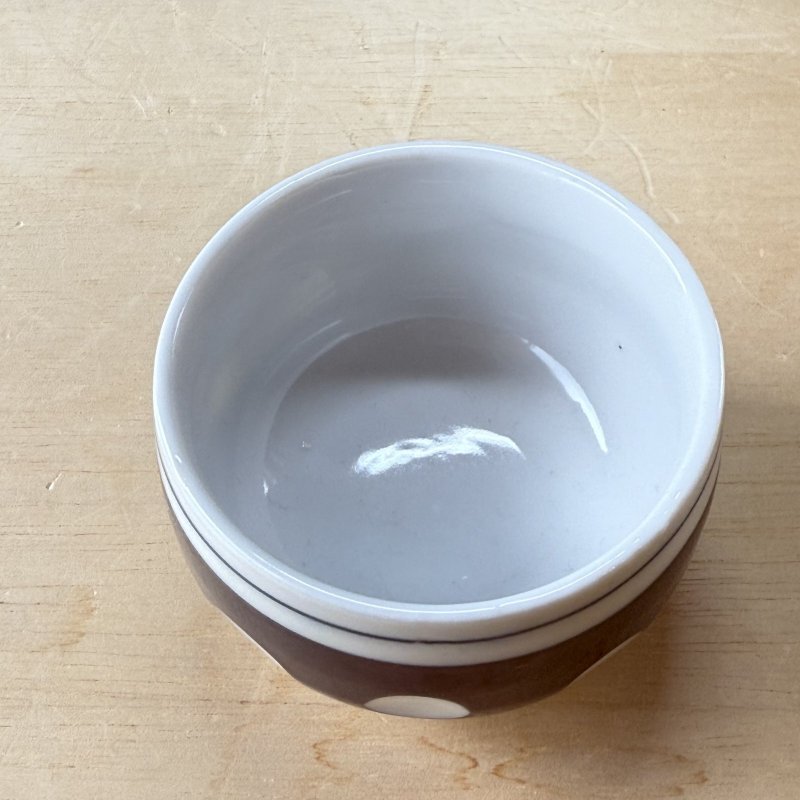 画像2: 有田焼　ルリ水玉湯飲み　 (2)