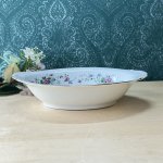 画像2: 純喫茶　レモン型カレーシチュー皿　花柄　1枚〜 (2)